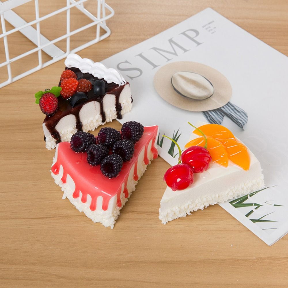 Shop Home Fragrance - Vivid Triangular Cake Simulation Cake Can