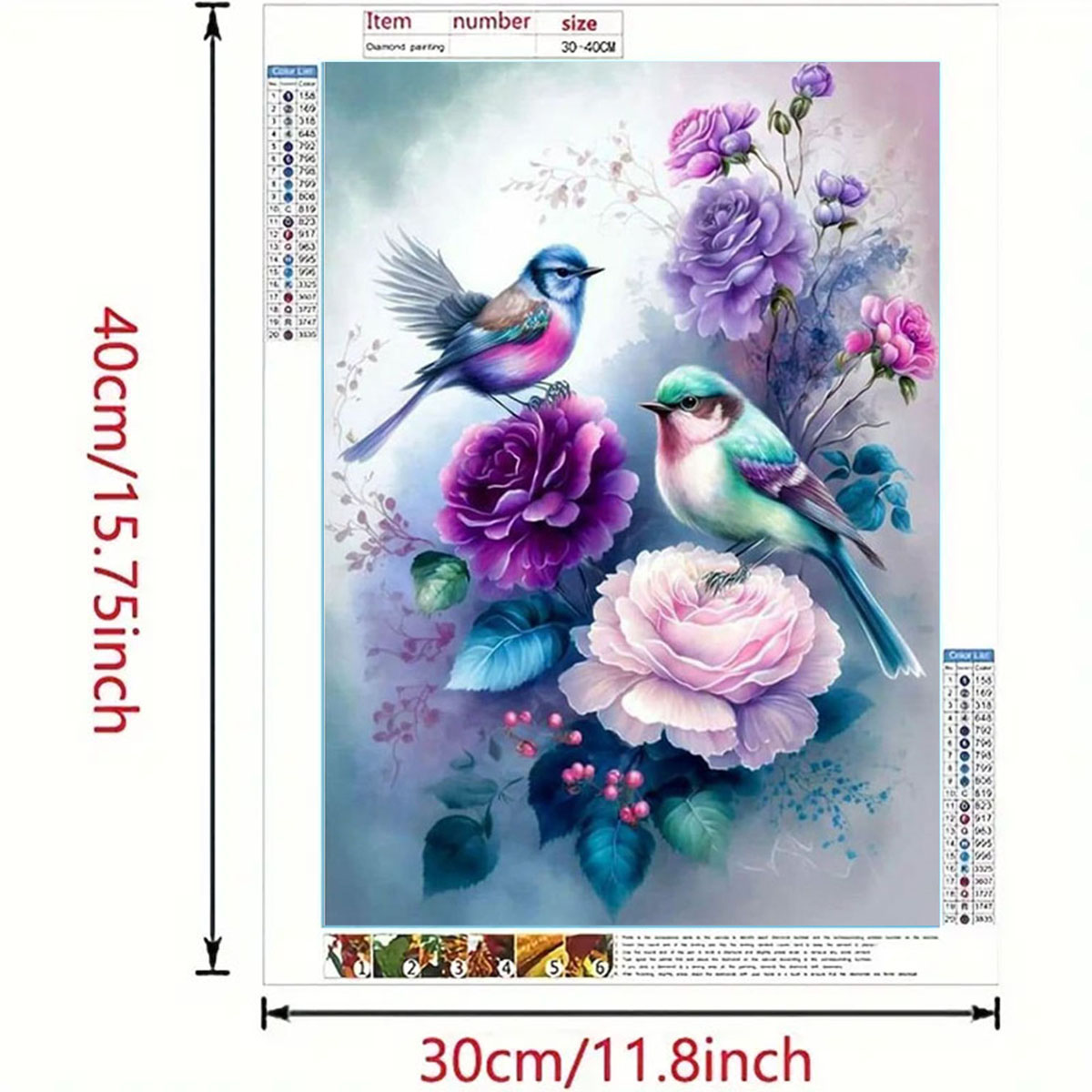 Home Fragrances - 1 set of bird song flower