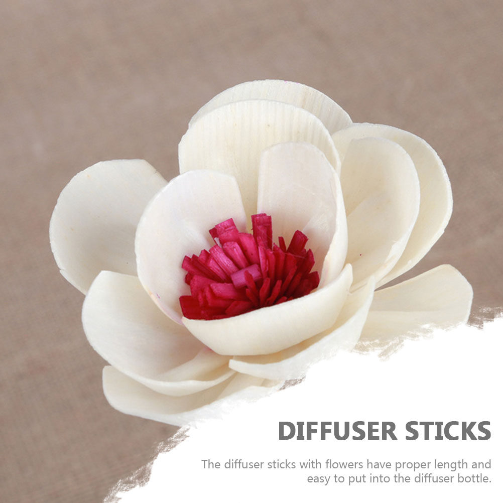 Shop Home Fragrance - 3Pcs Dried Flower Diffuser Sticks Aromatherapy