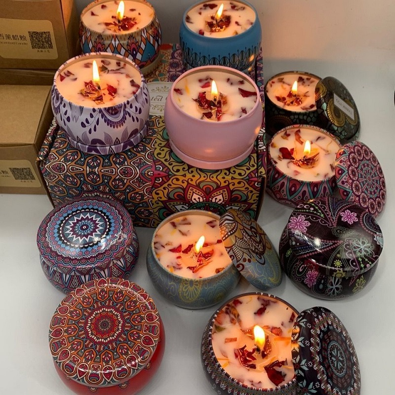 Home Fragrance Wax Melts - 1/4PCS Vintage Scented Candles Soy Wax