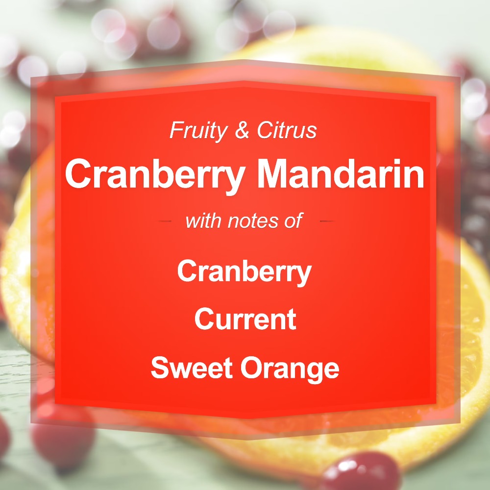 Cranberry Mandarin Scented Can - огляд і ціна Home Fragrances