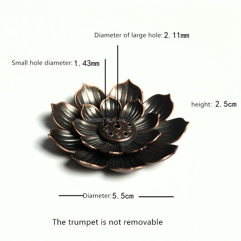 Alloy Line Incense Burner Lotu - огляд і ціна Home Fragrance Use
