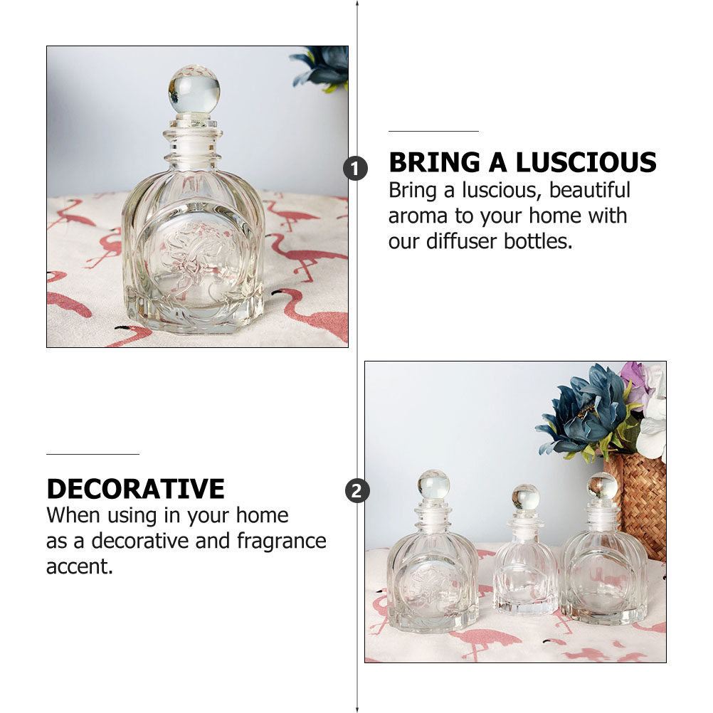 5Sets Fragrance Bottles Transp - огляд і ціна Home Fragrances