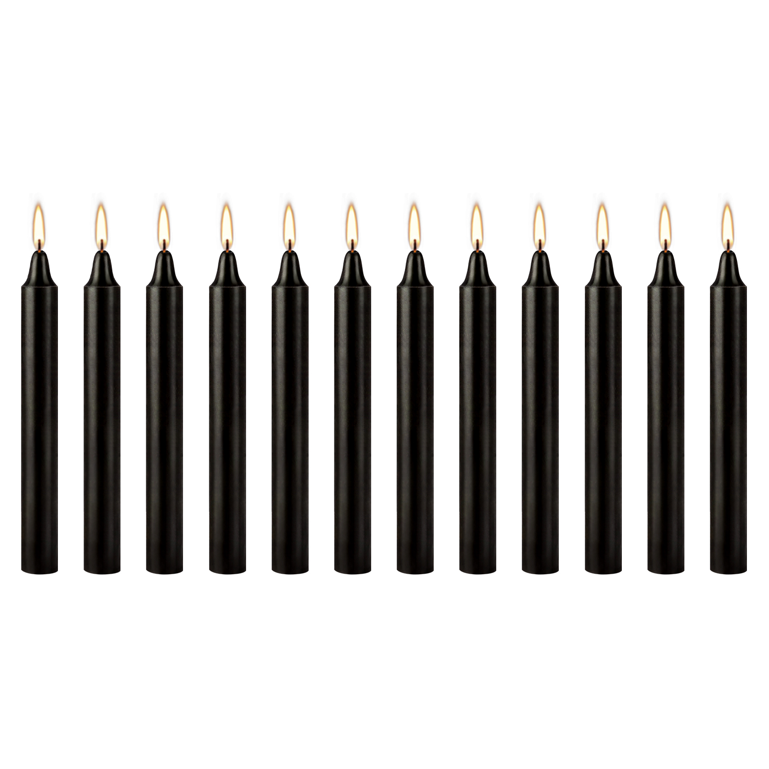 12 Pcs 3.9*0.4in, Black Small  - огляд і ціна Home Fragrance Wax Melts