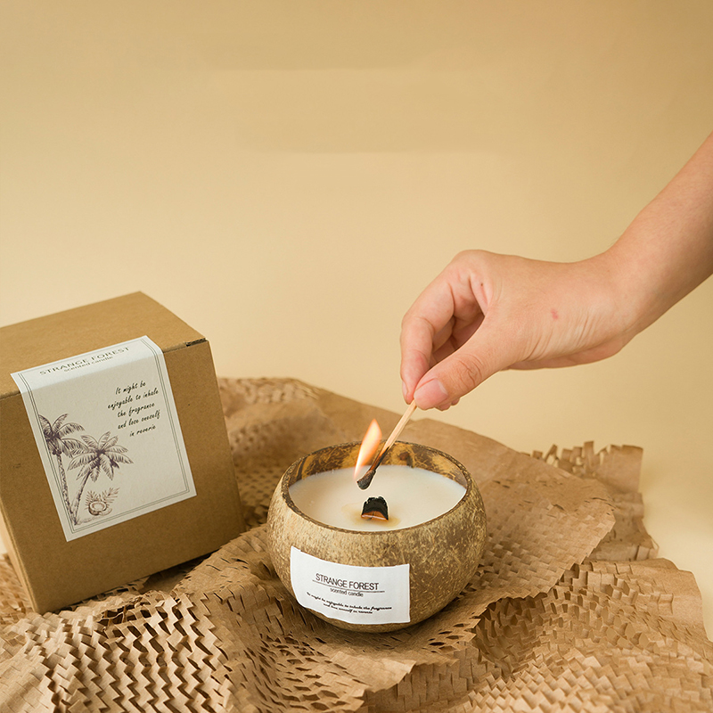Coconut Shell Aromatherapy Can - огляд і ціна Home Fragrance Wax Melts