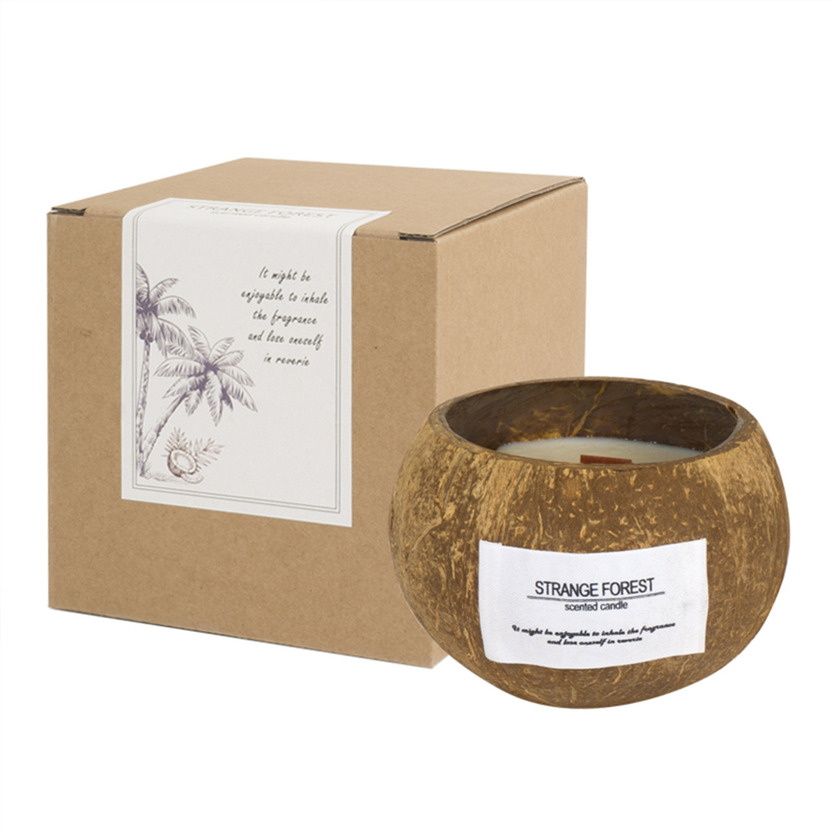Coconut Shell Aromatherapy Can - огляд і ціна Home Fragrance Wax Melts