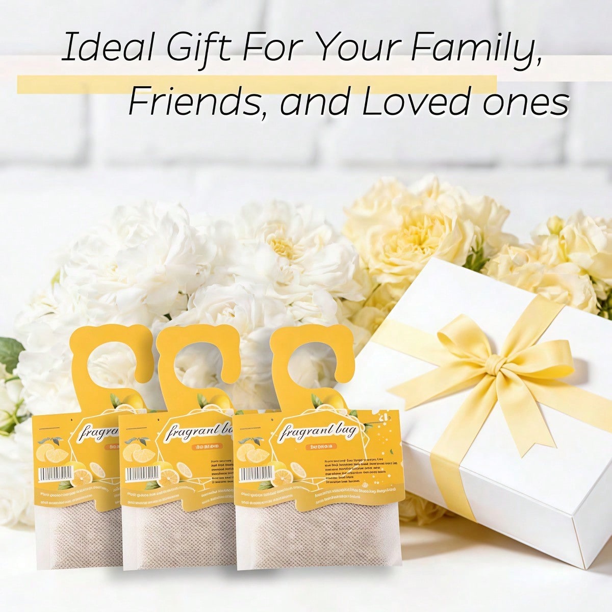 Hanging Lemon Scented Sachets, - огляд і ціна Home Fragrance Premium