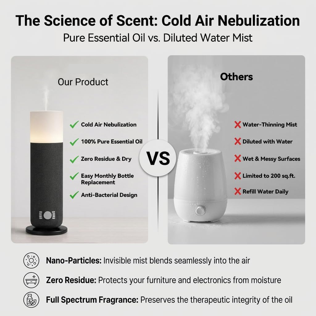 NAMSTE 120ML Tower Scent Diffu - огляд і ціна Home Fragrance Hotel