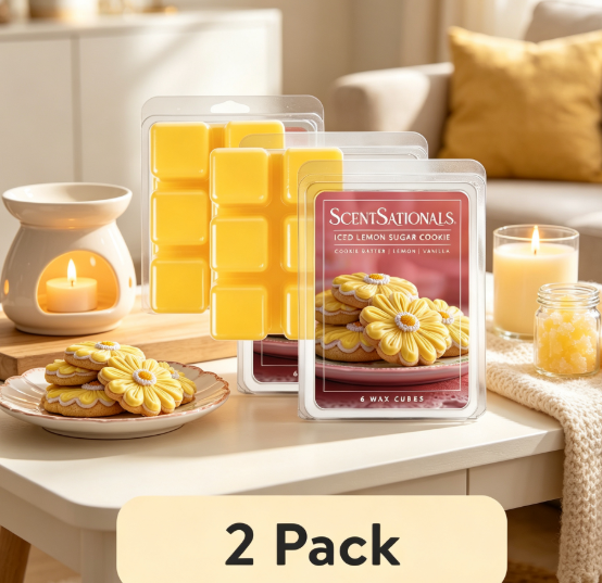 Iced Lemon Sugar Cookie Scente - огляд і ціна Home Fragrance Wax Melts