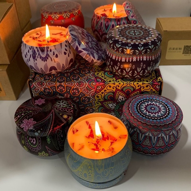 1/4PCS Vintage Scented Candles - огляд і ціна Home Fragrance Wax Melts